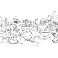 Coloring page: Breaking Bad (TV Shows) #151401 - Free Printable Coloring Pages