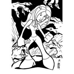 Coloring page: Buffy the vampire slayer (TV Shows) #152696 - Free Printable Coloring Pages