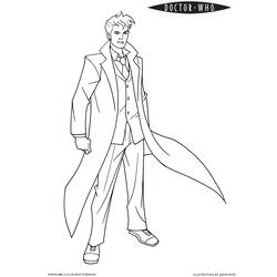 Coloring page: Doctor Who (TV Shows) #153102 - Free Printable Coloring Pages