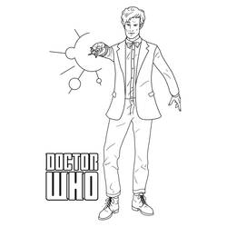 Coloring page: Doctor Who (TV Shows) #153104 - Free Printable Coloring Pages