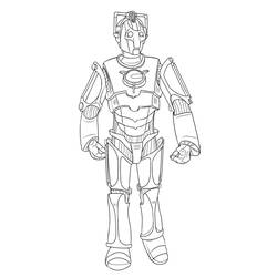 Coloring page: Doctor Who (TV Shows) #153112 - Free Printable Coloring Pages