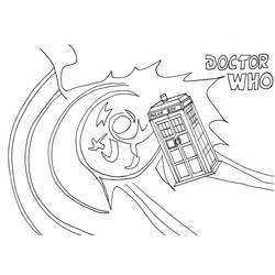 Coloring page: Doctor Who (TV Shows) #153113 - Free Printable Coloring Pages