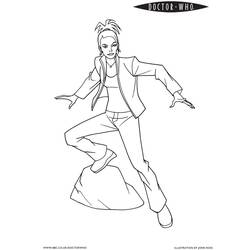 Coloring page: Doctor Who (TV Shows) #153119 - Free Printable Coloring Pages