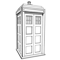 Coloring page: Doctor Who (TV Shows) #153143 - Free Printable Coloring Pages