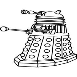 Coloring page: Doctor Who (TV Shows) #153233 - Free Printable Coloring Pages