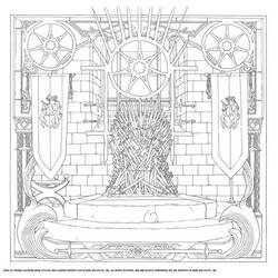 Coloring page: Game of Thrones (TV Shows) #151477 - Free Printable Coloring Pages