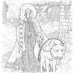 Coloring page: Game of Thrones (TV Shows) #151746 - Free Printable Coloring Pages