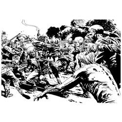 Coloring page: The Walking Dead (TV Shows) #151962 - Free Printable Coloring Pages