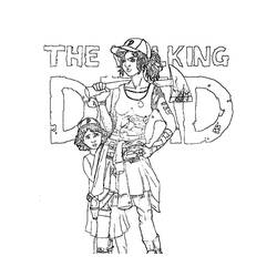 Coloring page: The Walking Dead (TV Shows) #151967 - Free Printable Coloring Pages