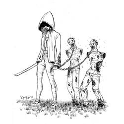 Coloring page: The Walking Dead (TV Shows) #152090 - Free Printable Coloring Pages
