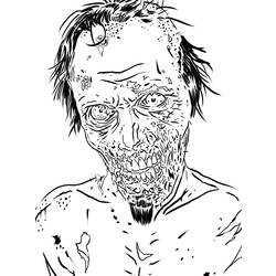 Coloring page: The Walking Dead (TV Shows) #152106 - Free Printable Coloring Pages