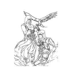 Coloring page: Assassin's Creed (Video Games) #111926 - Free Printable Coloring Pages