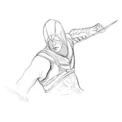 Coloring page: Assassin's Creed (Video Games) #111942 - Free Printable Coloring Pages