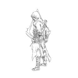 Coloring page: Assassin's Creed (Video Games) #111946 - Free Printable Coloring Pages