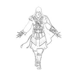Coloring page: Assassin's Creed (Video Games) #111989 - Free Printable Coloring Pages