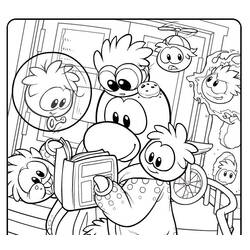 Coloring page: Club Penguin (Video Games) #170288 - Free Printable Coloring Pages
