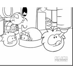 Coloring page: Club Penguin (Video Games) #170297 - Free Printable Coloring Pages