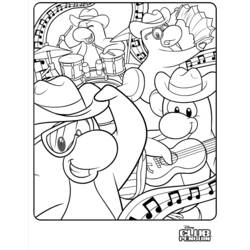 Coloring page: Club Penguin (Video Games) #170298 - Free Printable Coloring Pages