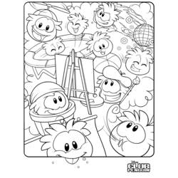 Coloring page: Club Penguin (Video Games) #170301 - Free Printable Coloring Pages
