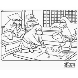 Coloring page: Club Penguin (Video Games) #170308 - Free Printable Coloring Pages