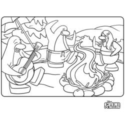 Coloring page: Club Penguin (Video Games) #170313 - Free Printable Coloring Pages