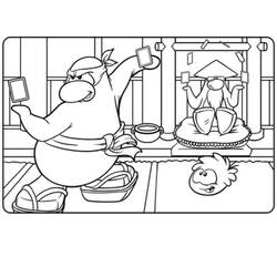 Coloring page: Club Penguin (Video Games) #170318 - Free Printable Coloring Pages