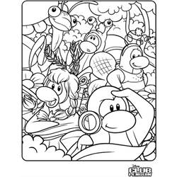 Coloring page: Club Penguin (Video Games) #170321 - Free Printable Coloring Pages