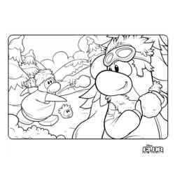Coloring page: Club Penguin (Video Games) #170327 - Free Printable Coloring Pages
