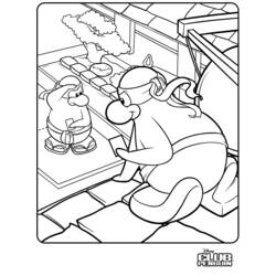 Coloring page: Club Penguin (Video Games) #170336 - Free Printable Coloring Pages
