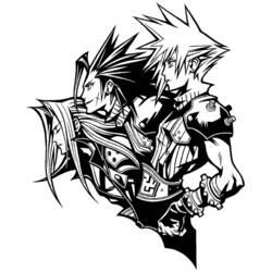 Coloring page: Final Fantasy (Video Games) #116533 - Free Printable Coloring Pages