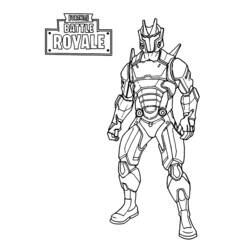Coloring page: Fortnite (Video Games) #170139 - Free Printable Coloring Pages