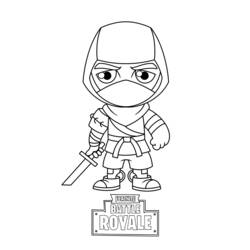 Coloring page: Fortnite (Video Games) #170146 - Free Printable Coloring Pages