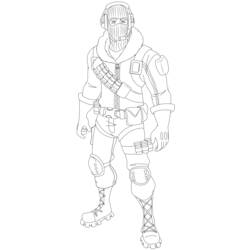 Coloring page: Fortnite (Video Games) #170151 - Free Printable Coloring Pages