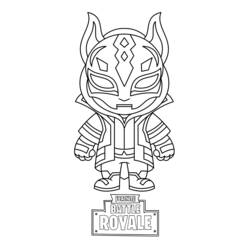 Coloring page: Fortnite (Video Games) #170155 - Free Printable Coloring Pages