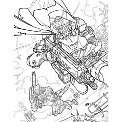 Coloring page: Fortnite (Video Games) #170157 - Free Printable Coloring Pages