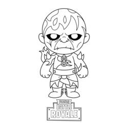 Coloring page: Fortnite (Video Games) #170158 - Free Printable Coloring Pages