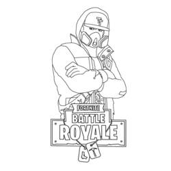 Coloring page: Fortnite (Video Games) #170163 - Free Printable Coloring Pages
