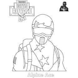Coloring page: Fortnite (Video Games) #170168 - Free Printable Coloring Pages