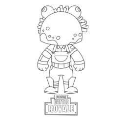 Coloring page: Fortnite (Video Games) #170180 - Free Printable Coloring Pages