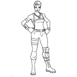 Coloring page: Fortnite (Video Games) #170185 - Free Printable Coloring Pages