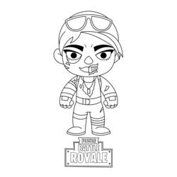 Coloring page: Fortnite (Video Games) #170188 - Free Printable Coloring Pages