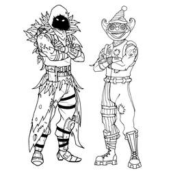 Coloring page: Fortnite (Video Games) #170190 - Free Printable Coloring Pages
