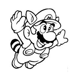 Coloring page: Mario Bros (Video Games) #112464 - Free Printable Coloring Pages