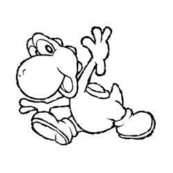 Coloring page: Mario Bros (Video Games) #112569 - Free Printable Coloring Pages