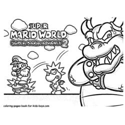 Coloring page: Mario Bros (Video Games) #112601 - Free Printable Coloring Pages