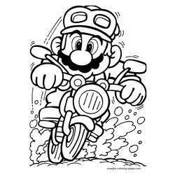 Coloring page: Mario Kart (Video Games) #154509 - Free Printable Coloring Pages