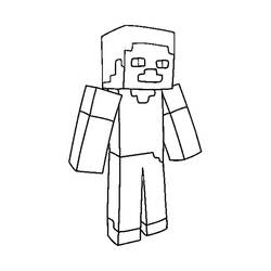 Coloring page: Minecraft (Video Games) #113753 - Free Printable Coloring Pages