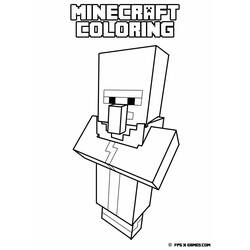 Coloring page: Minecraft (Video Games) #113762 - Free Printable Coloring Pages