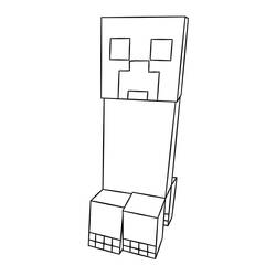 Coloring page: Minecraft (Video Games) #113763 - Free Printable Coloring Pages