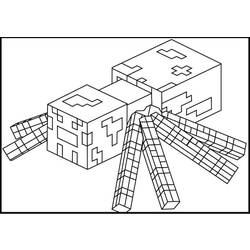 Coloring page: Minecraft (Video Games) #113769 - Free Printable Coloring Pages